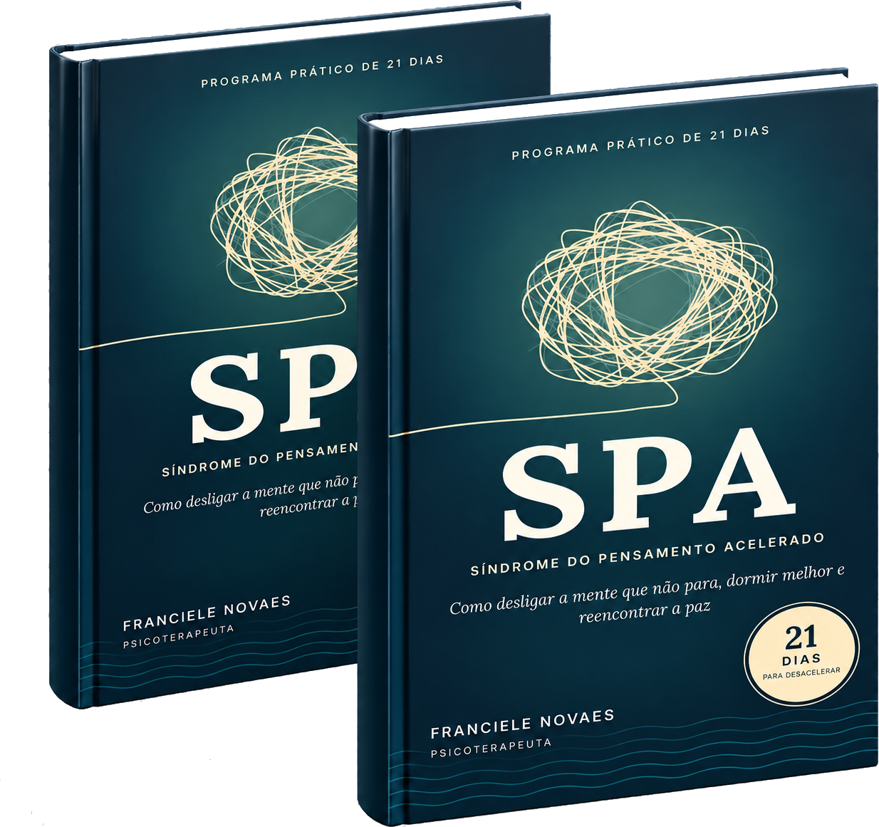 Capa do livro SPA: Síndrome do Pensamento Acelerado